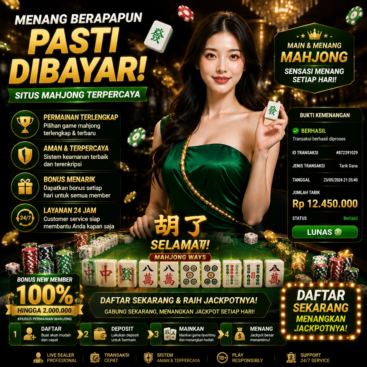 Cara Mendaftar dan Verifikasi Akun di kapten77