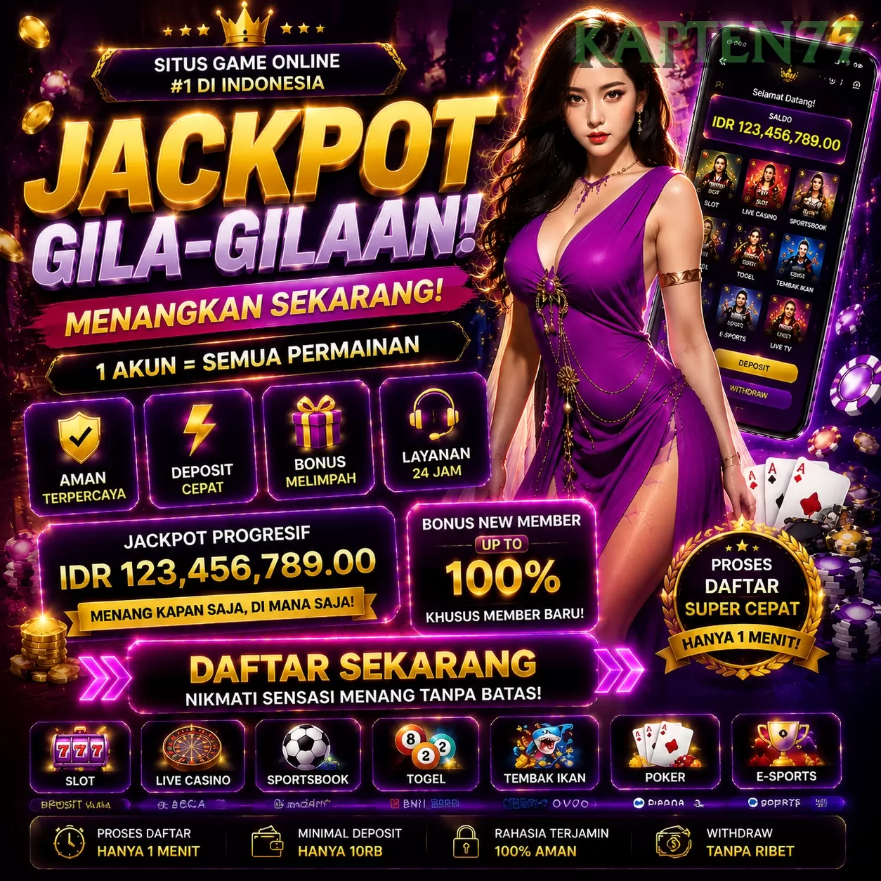 Mengenal Fitur Menarik di Situs kapten77